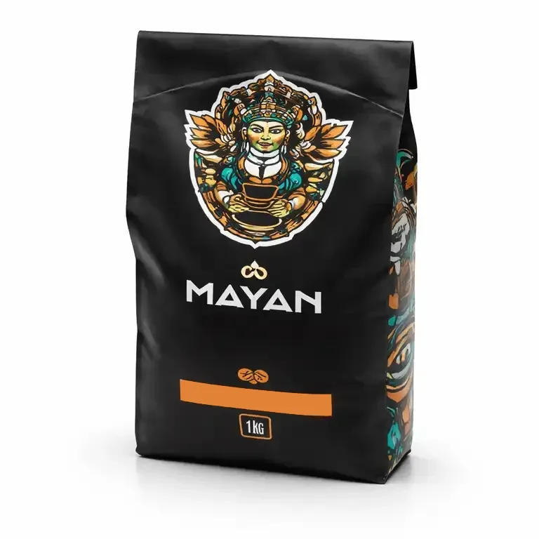 دانه قهوه روبوستا 70 درصد مایان